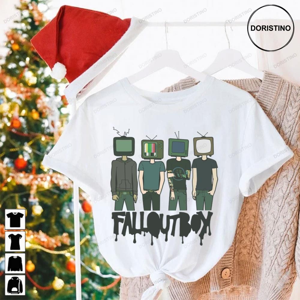 Fall Out Boy Tv Head Limited Edition T-shirts